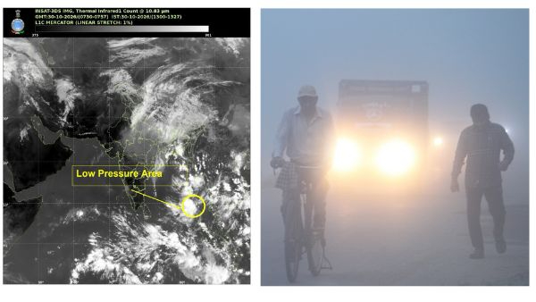 Fresh Depression Brews Over Bay of Bengal Heavy Rains Forecasted for Andhra Pradesh and South India Winter started Fresh Depression Brews Over Bay of Bengal Heavy Rains Forecasted for Andhra Pradesh and South India Winter started