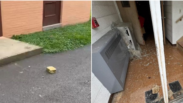 Hindu temple attacked in Richmond Heights Ohio threw bricks at the temple causing significant damage Hindu temple attacked in Richmond Heights Ohio threw bricks at the temple causing significant damage