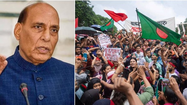 India bloc Want Bangladesh like regime change attempts to use youth as pawns says Rajnath Singh India bloc Want Bangladesh like regime change attempts to use youth as pawns says Rajnath Singh