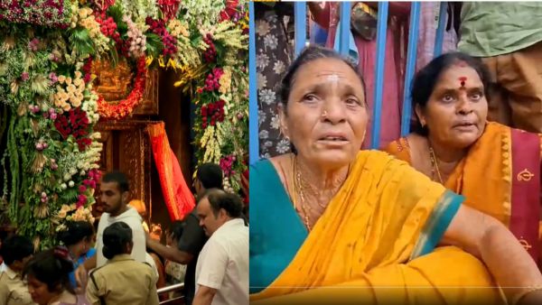 Indrakeeladri Dasara Festivities Begin Common Devotees Face Long Queue Delays on Day One in Vijayawada