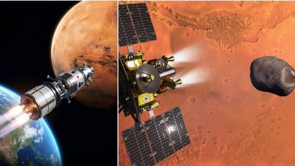 Japan MMX Mission Launches its First-Ever Phobos Moon of Mars Samples Collection Bound for Earth Japan MMX Mission Launches its First-Ever Phobos Moon of Mars Samples Collection Bound for Earth