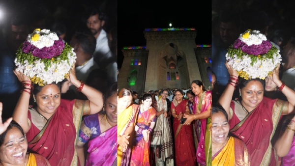 TRS Chief Kalvakuntla Kavitha at Osmania University Batukamma Event Says Scrap EVMs Return to Ballots