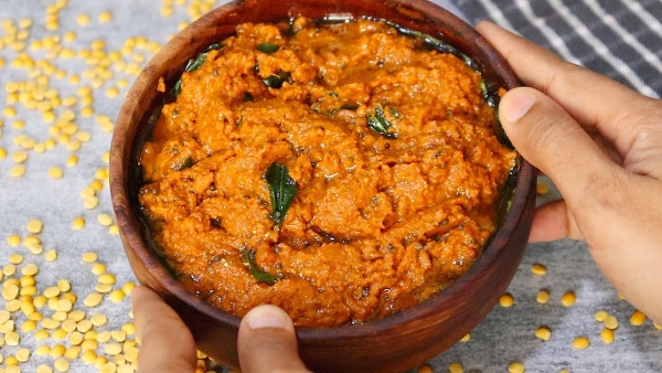 Easy Kandi Pachadi Recipe know the making process of Andhra style Toor Dal Chutney for Hot Rice Easy Kandi Pachadi Recipe know the making process of Andhra style Toor Dal Chutney for Hot Rice