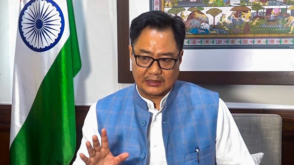Kiren Rijiju Counters Kharge s Demand for All-Party Meet Cites Centre s Earlier Consultations