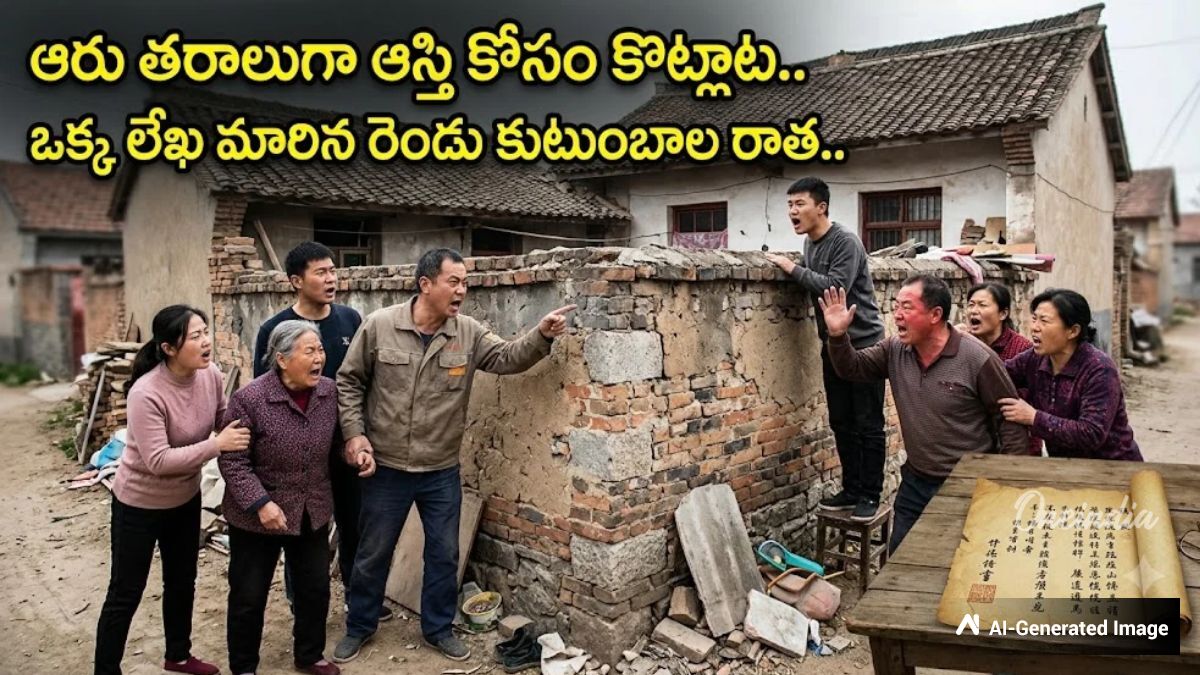 245 ఏళ్ల భూతగాదా.. ఒక్క దెబ్బకు పరిష్కరించిన చారిత్రక లేఖ!