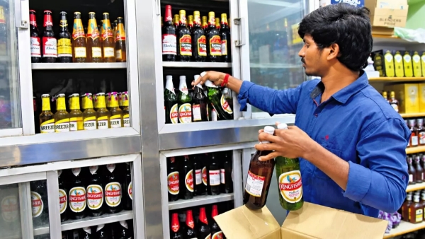 Liquor sales surge in Telangana from the past 19 days in october Rs 2 054 crore in just 19 days