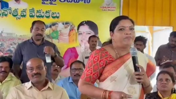 minister-sandhya-rani-breaks-down-over-salur-municipal-chairman-post-allocation-to-jana-sena minister-sandhya-rani-breaks-down-over-salur-municipal-chairman-post-allocation-to-jana-sena