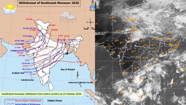 Southwest Monsoon Ends Across India While Northeast Monsoon Triggers Heavy Downpours In Southern States