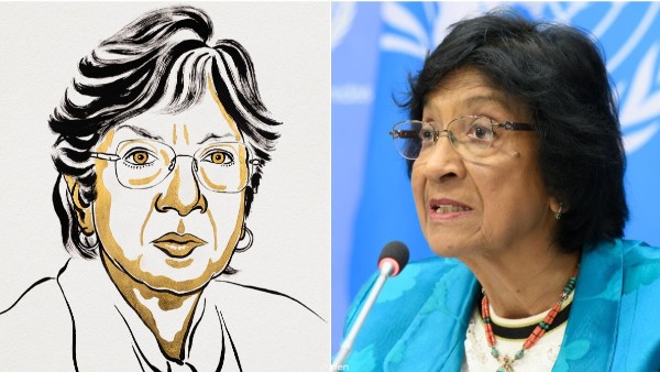 Navanethem Navi Pillay gets Prestigious Nobel Peace Prize for her efforts to promote peace and law
