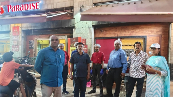 ParadiseHotel Hyderabad fined Rs 20 000 for wasting water HMWSSB fines Paradise hotel latest news