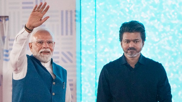 Working With Legends Karunanidhi Jayalalitha Now Building the Future with CM Vijay says PM Modi