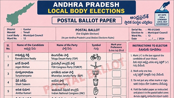 Postal Ballot for AP Local Body Elections Official Website Application Steps and Eligibility Postal Ballot for AP Local Body Elections Official Website Application Steps and Eligibility