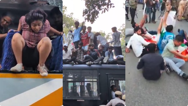 Delhi Sees Tense Protests Demanding CEC Gyanesh Kumar s Resignation Barricades Breached
