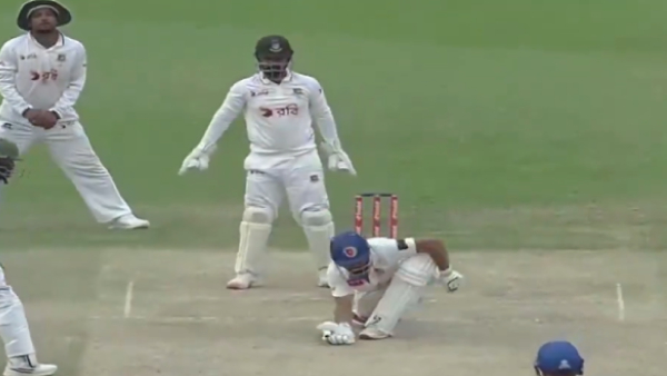 Qais Ahmad Oscar-Worthy Drama Recalls Gulbadin Naib in Afghanistan vs Bangladesh Test Video Goes Viral