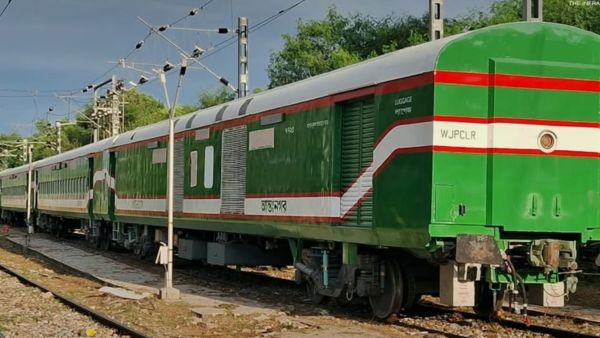 India Exports High-Tech Railway Coaches to Bangladesh Specialized Rooftop Heavy Design Features Included