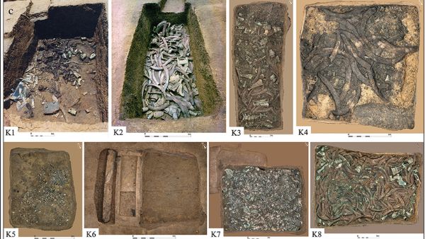 Ancient Silk Traces Found On 3000 Year Old Bronze Masks And Ritual Treasures In Sanxingdui Site China