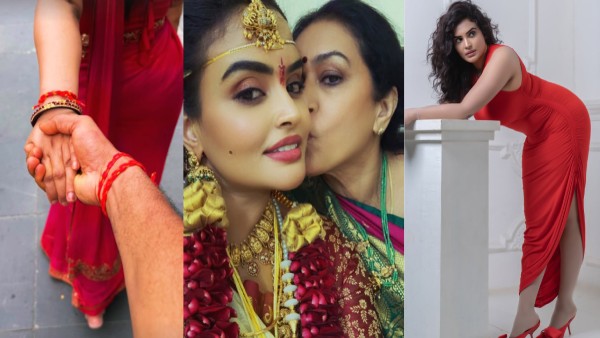 7 Arts Sarayu Gets Married Bigg Boss star Shares Emotional Post With Mother