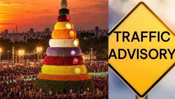 Traffic restrictions in Hyderabad for Saddula Bathukamma here are the full details Hyderabad news