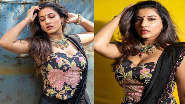 Anchor Vishnupriya Bhimeneni latest Photos Go Viral Anchor Stuns Fans With Glamorous Looks Anchor Vishnupriya Bhimeneni latest Photos Go Viral Anchor Stuns Fans With Glamorous Looks