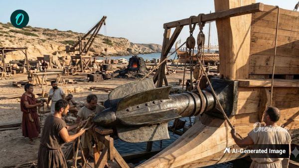 Ancient Greek and Roman Warship Weapon Recast After 1 500 Years in Groundbreaking Historical Experiment Ancient Greek and Roman Warship Weapon Recast After 1 500 Years in Groundbreaking Historical Experiment