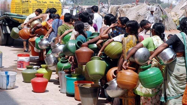 drinking water crisis Telangana Heading Towards Severe Drinking Water Crisis as Groundwater Levels Plunge