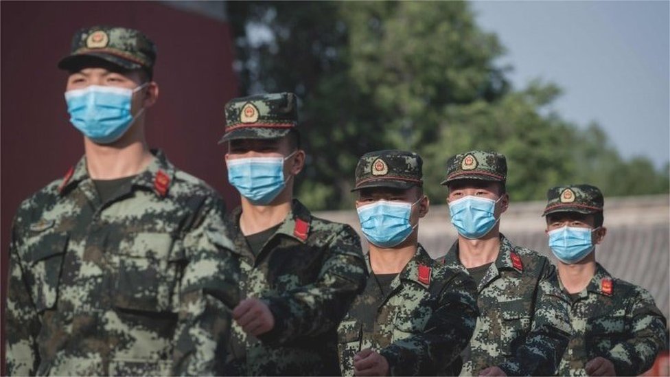 చైనా ఆర్మీ సైనికులు