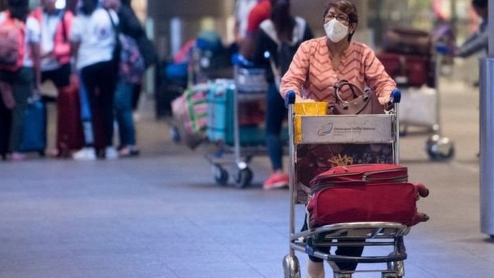 కరోనావైరస్ విమాన ప్రయాణం