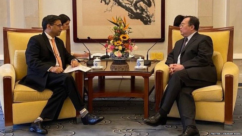 విక్రమ్ మిస్రీ, లియూ జియాన్‌చావో