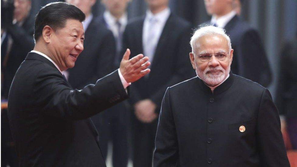 జిన్‌పింగ్, మోదీ