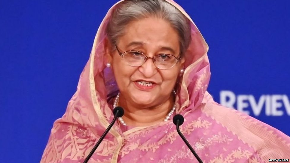 బంగ్లాదేశ్ ప్రధాని షేక్ హసీనా