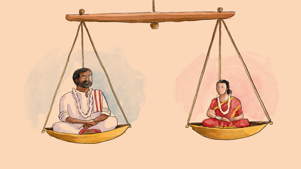 తక్కెడలో భార్య, భర్త తక్కెడలో భార్య, భర్త