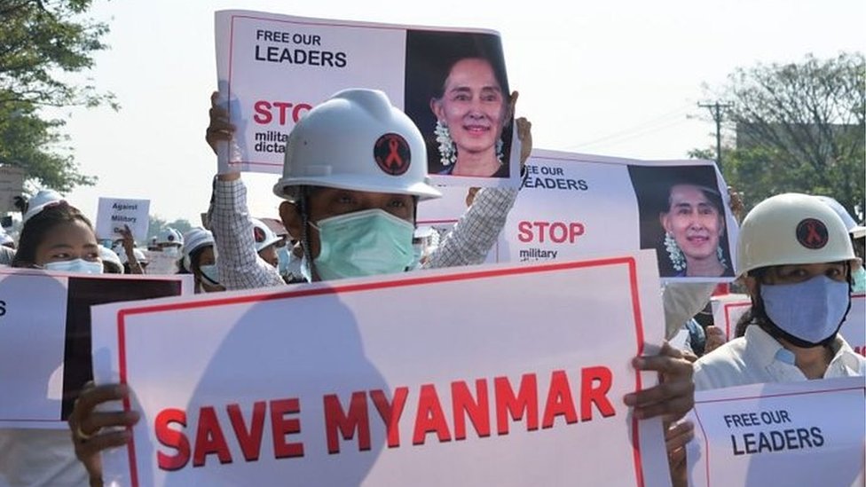 మియన్మార్ నిరసనలు