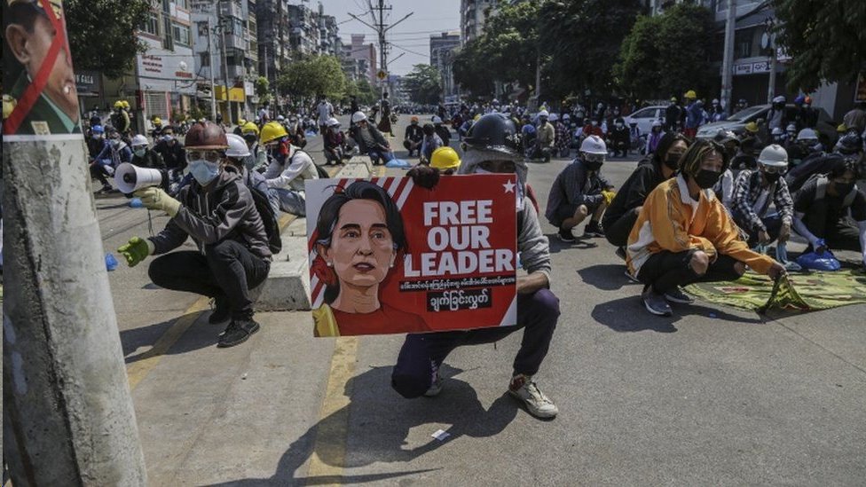 మియన్మార్ నిరసనలు