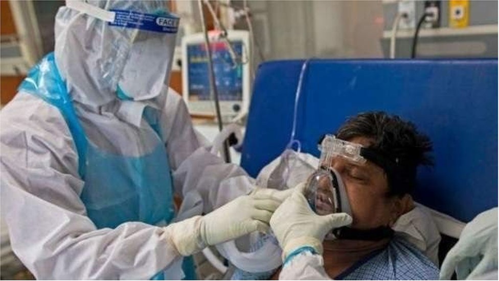 ఆస్పత్రిలో కరోనా రోగి