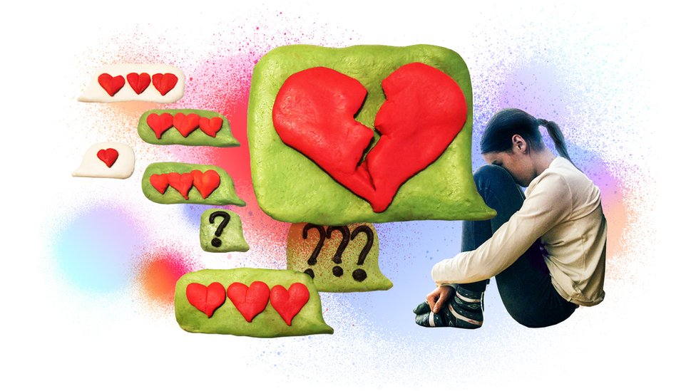 గుండె పగిలిన టీనేజీ అమ్మాయి చిత్రం