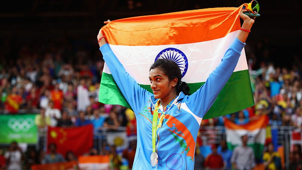 రియో ఒలింపిక్స్లో పతకం సాధించిన పీవీ సింధు రియో ఒలింపిక్స్లో పతకం సాధించిన పీవీ సింధు