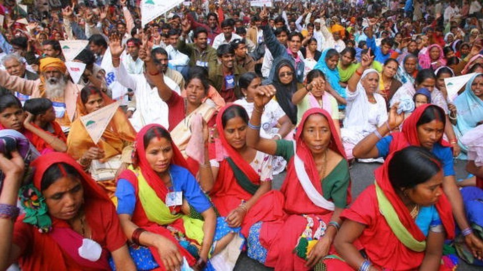 భారతదేశపు కుల వ్యవస్థలో దళితులు అత్యంత అణగారిన వర్గాల జాబితాలో ఉన్నారు.