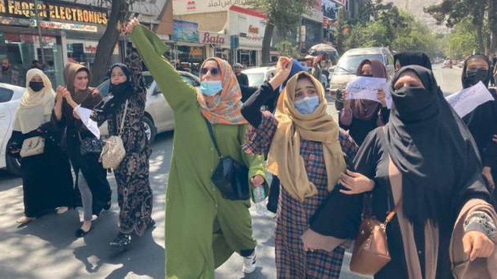 కాబుల్ వీధుల్లో పాకిస్తాన్ వ్యతిరేక నిరసన