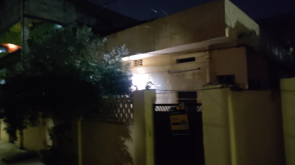 ఆషీ ట్రేడింగ్ కంపెనీ అడ్రస్ గా ఇచ్చిన ఇల్లు ఇదే