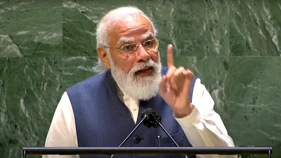 ఐక్యరాజ్య సమితి జనరల్ అసెంబ్లీలో నరేంద్ర మోదీ ప్రసంగం