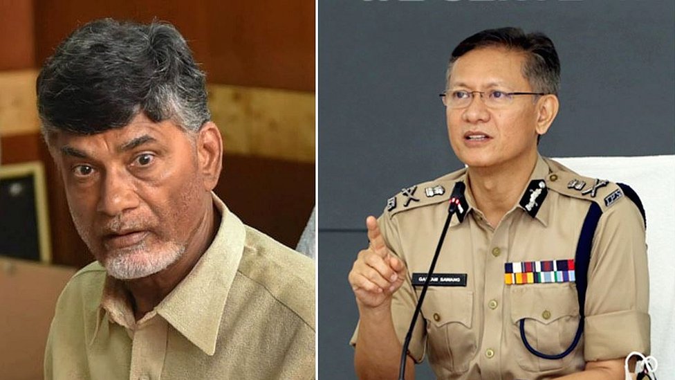 నారా చంద్రబాబు నాయుడు, డీజీపీ గౌతమ్ సవాంగ్ నారా చంద్రబాబు నాయుడు, డీజీపీ గౌతమ్ సవాంగ్