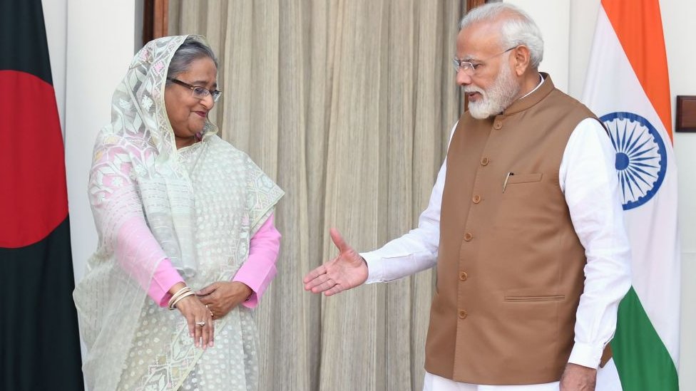 షేక్ హసీనా, మోదీ