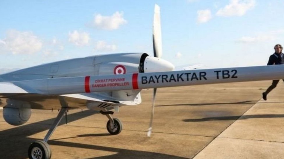 టర్కీ తయారీ ఎటాకింగ్ డ్రోన్ టర్కీ తయారీ ఎటాకింగ్ డ్రోన్