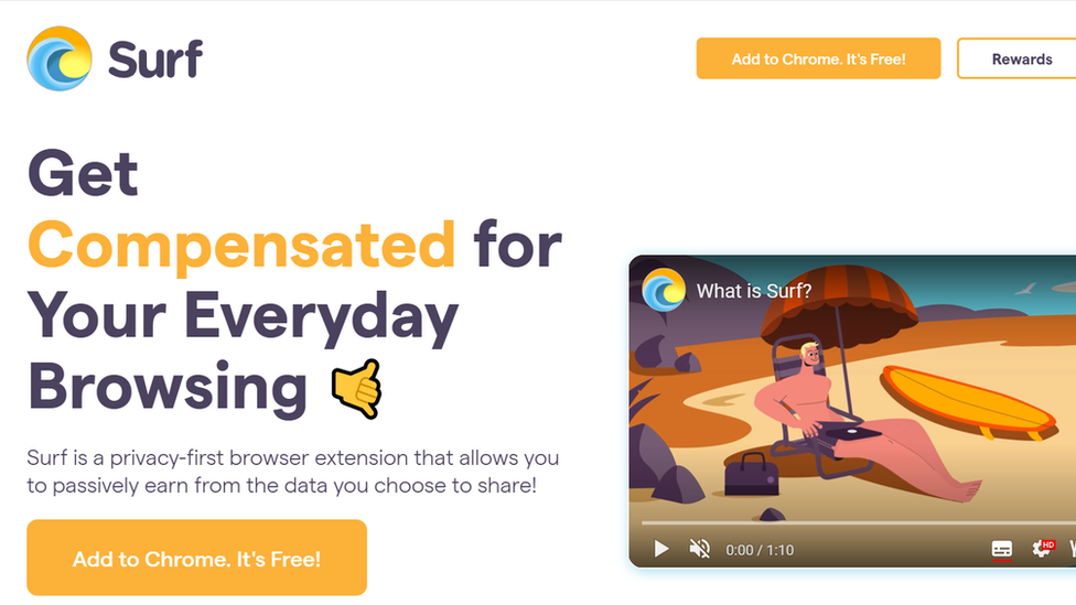 సర్ఫ్ వెబ్‌సైటు