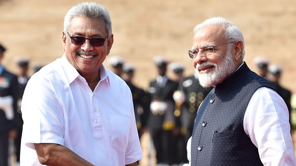 గోటబయ రాజపక్ష, నరేంద్ర మోదీ Sri Lanka Adani Row గోటబయ రాజపక్ష, నరేంద్ర మోదీ Sri Lanka Adani Row