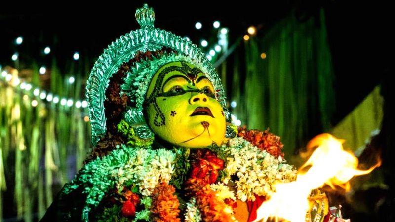 భూత కోల కళాకారుడు