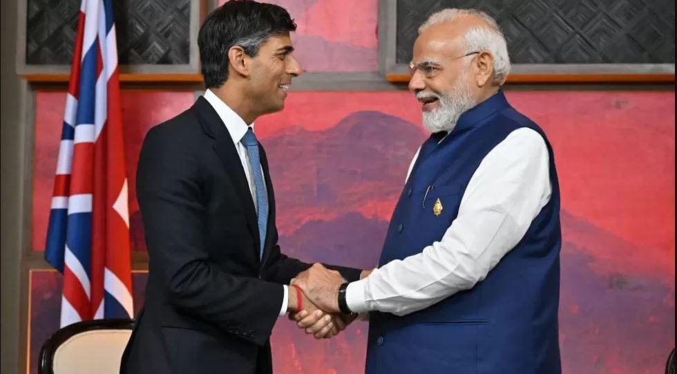 రిషి సునక్‌తో మోదీ