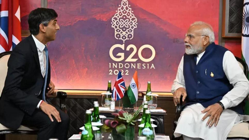 రిషి సునక్‌తో మోదీ