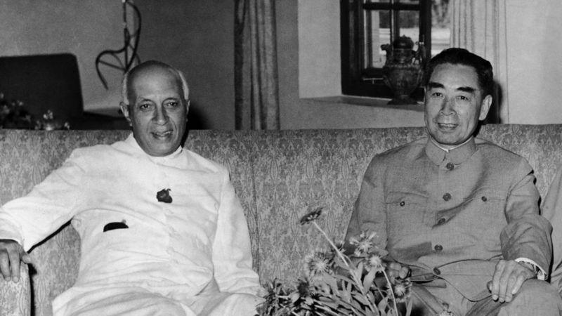 నెహ్రూతో చు ఎన్ లై