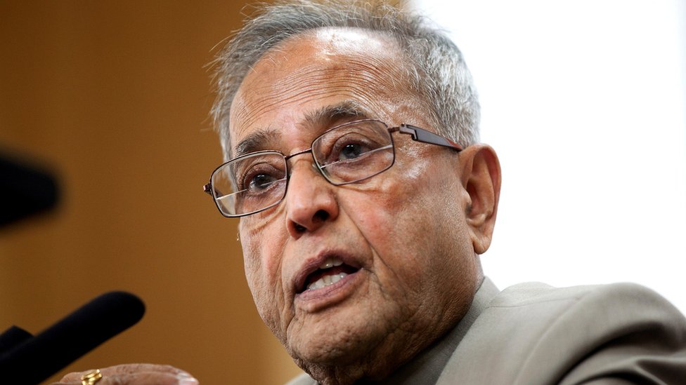 మాజీ రాష్ట్రపతి ప్రణబ్ ముఖర్జీ